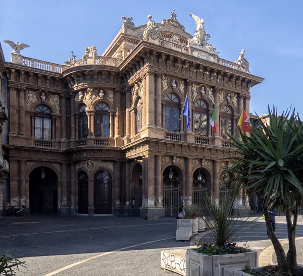 Vista Centro Histórico Ciudad Catania Sicilia Italia — Foto de Stock