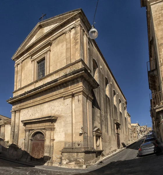 シチリア島の歴史的中心街への眺め イタリア — ストック写真
