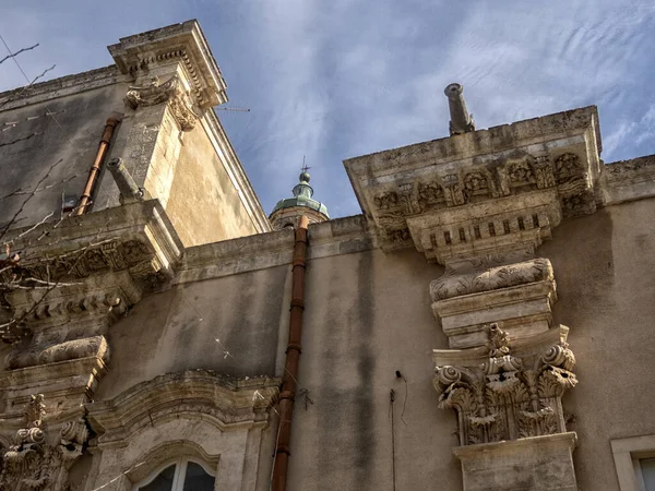 Blick Auf Die Altstadt Von Ragusa Auf Sizilien Italien — Stockfoto