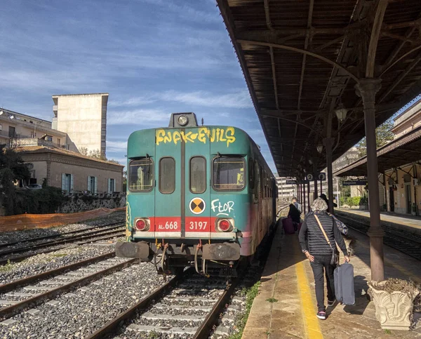 Demiryolu Taşımacılığı Seyahat Macera Için Turist Geçmişi — Stok fotoğraf