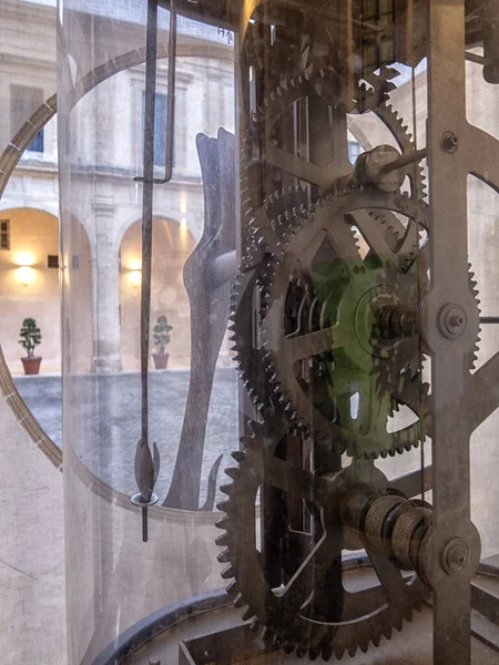 Antiguo Enorme Mecanismo Reloj Calle — Foto de Stock