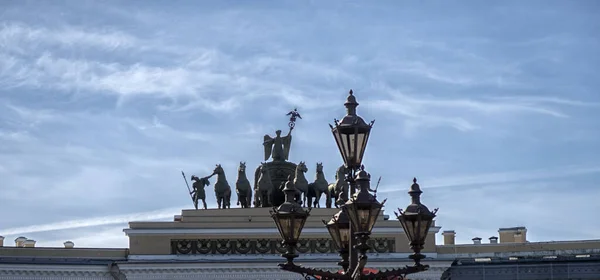 Санкт Петербург Россия Мая Празднование Юбилея Дня Победы Торжественный Проход — стоковое фото