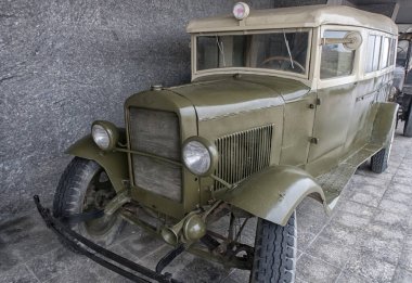 2. Dünya Savaşı 'nın Sovyet arabası askeri-vatanseverlik eylemi üzerine