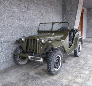 2. Dünya Savaşı 'nın Sovyet arabası askeri-vatanseverlik eylemi üzerine