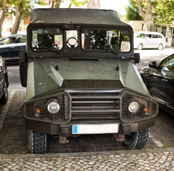 Voiture Soviétique Des Temps Seconde Guerre Mondiale Sur Action Militaro — Photo