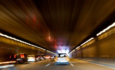 Işıklar bulanık bokeh, renkli ışık çemberleri soyut arkaplan.