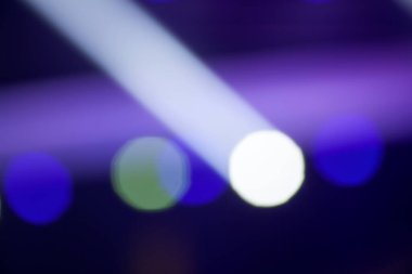 Işıklar bulanık bokeh, renkli ışık çemberleri soyut arkaplan.