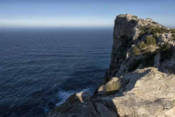 Paisagem Insular Vista Edifícios Históricos Panorama Paisagens Marinhas Maiorca Espanha — Fotografia de Stock