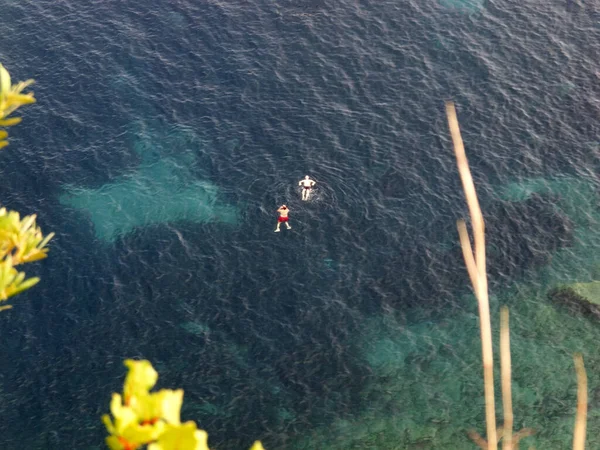 海のパノラマ Marmaris Turkey 美しい海岸 地中海 — ストック写真