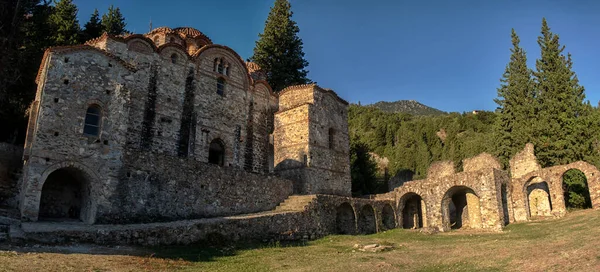 Ruïnes Van Oude Stad Mystra Peloponnesos Griekenland — Stockfoto