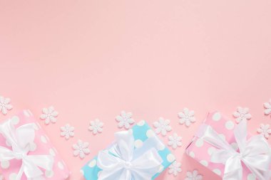 hediye kutuları ile tatil arka plan