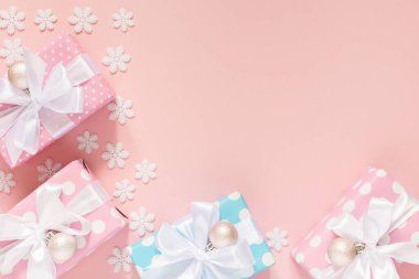 hediye kutuları ile tatil arka plan