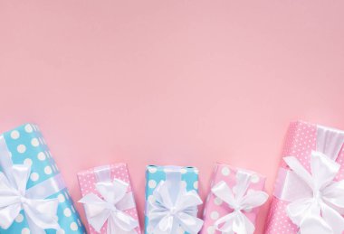 hediye kutuları ile tatil arka plan