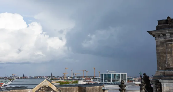 Stadtpanorama von Berlin — Stockfoto