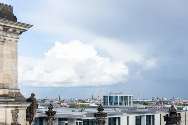 Stadtpanorama von Berlin — Stockfoto