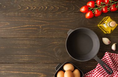 Taze kahvaltı yemekleri.