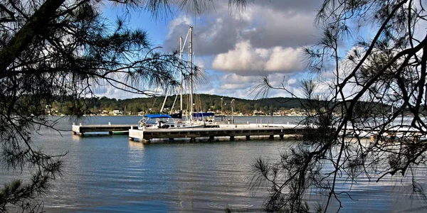 Lago Escénico Wharf . — Foto de Stock