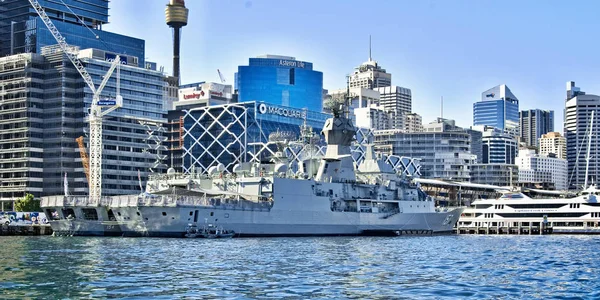 SYDNEY, AUSTRALIA - 8 de octubre. 2013: Buques de guerra en Australia N — Foto de Stock