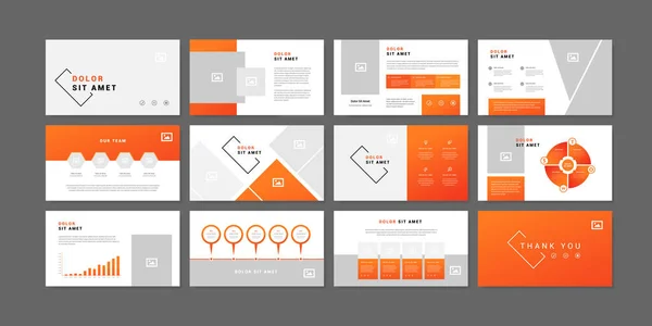 Minimal slides presentation background template. business presentation template.