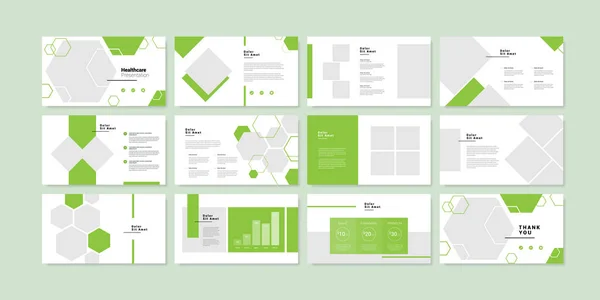 Minimal slides presentation background template. healthcare presentation template.