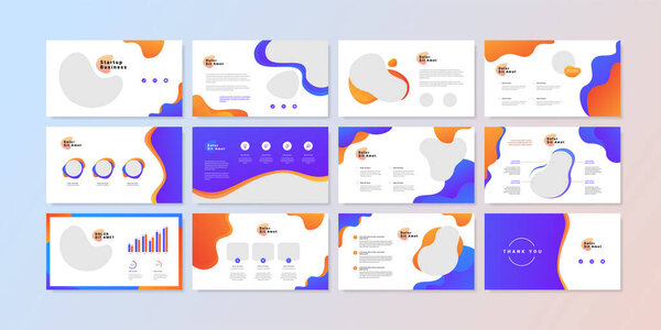 Minimal slides presentation background template. business presentation template.