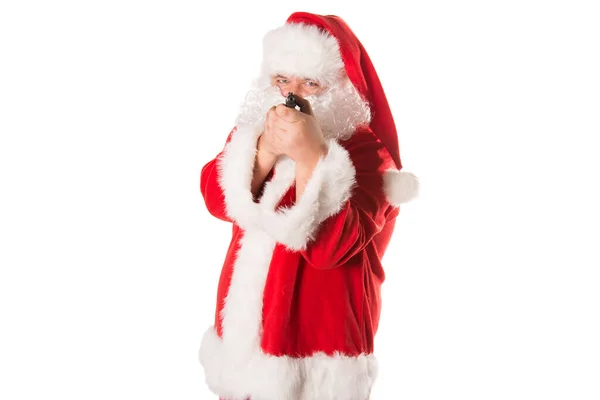 Праздники Выходные Смешной Толстый Санта Клаус — стоковое фото