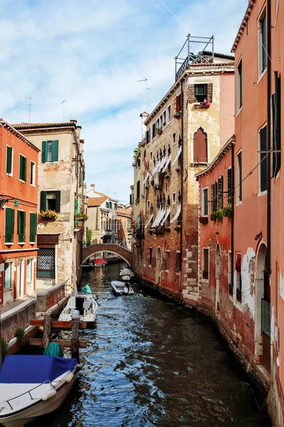 Veneza Clássicos Pequenos Canais Imagem De Stock