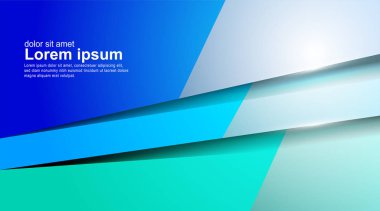 Soyut mavi arkaplan, modern biçim örtüsü, d için alan