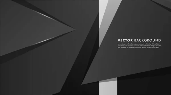 Fondo vector abstracto. formas geométricas superpuestas. Vector — Vector de stock