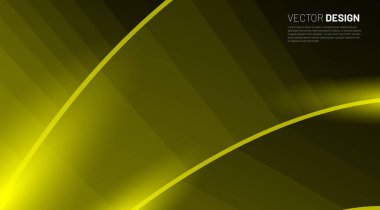 Soyut geometrik arkaplan. Işıklı Dalga Eğimi ŞekliName. 