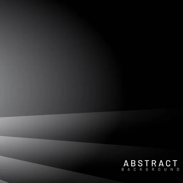 Abstrakter Vektorhintergrund. sich überlappende Schattenformen. 3D-Design — Stockvektor