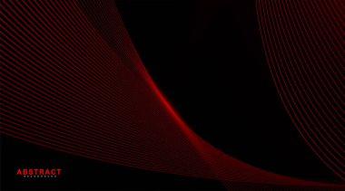 abstarct geometrik arka plan. Karanlıkta parlayan çizgi dalgası. Tasarımınız için yeni doku.