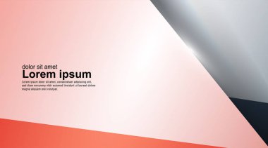 Soyut Vektör arkaplanı, modern biçim örtüşmesi, boş alan