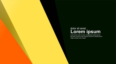 Soyut Vektör arkaplanı, modern biçim örtüşmesi, boş alan