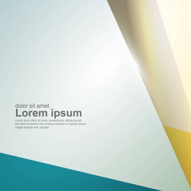 Soyut Vektör arkaplanı, modern biçim örtüşmesi, boş alan