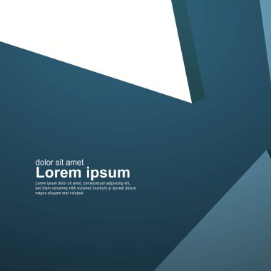 Soyut Vektör arkaplanı, modern biçim örtüşmesi, boş alan