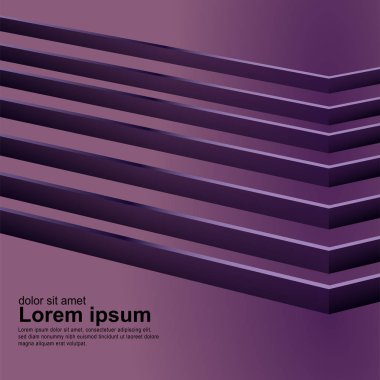 Soyut vektör arkaplanı. Üst üste binen şekil. Y için yeni doku