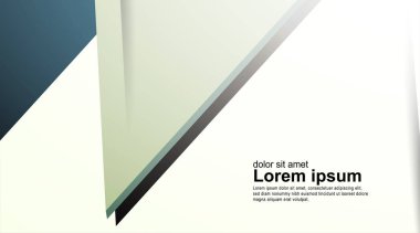 Soyut vektör arkaplanı. Üst üste binen şekil. Y için yeni doku