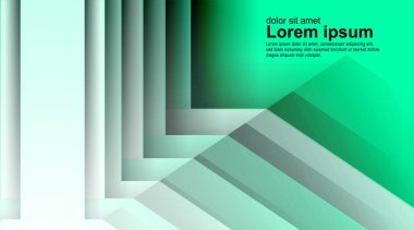 Soyut vektör arkaplanı. Üst üste binen şekil. Tasarımınız için yeni doku .