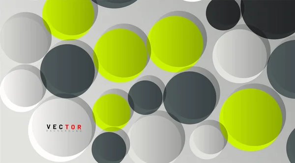 Abstrakter Vektorhintergrund. Kreisförmiges Muster. Vektor-Illustration für Tapete, Banner, Hintergrund, Karte, Zielseite, etc — Stockvektor