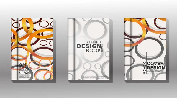 Définir un design de couverture minimal. Modèle vectoriel moderne fond. Nouveau — Image vectorielle