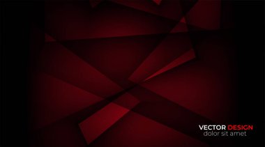 Soyut geometrik şekillerin vektör arkaplanı.