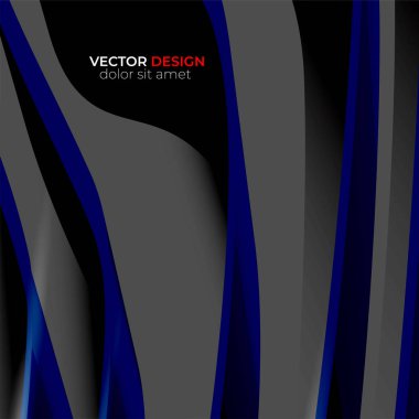 Soyut geometrik şekillerin vektör arkaplanı. Dalga dokusu. Vec