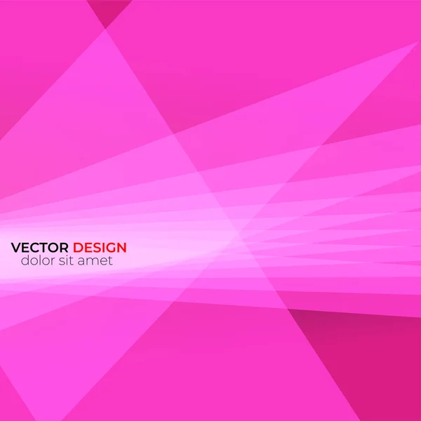 Vector background of abstract geometric shapes.Vector design For — Stock Vector