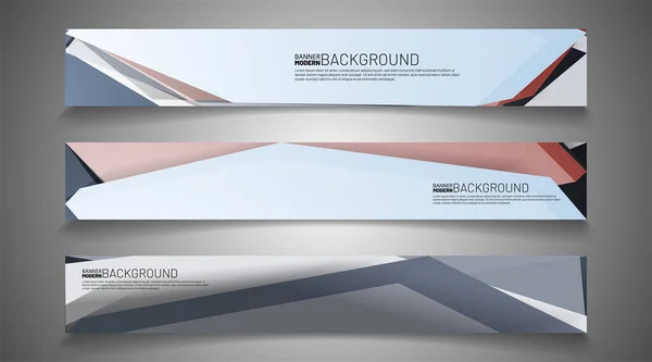Vector material design banner background. Abstract creative concept graphic layout template. — Stock vektor