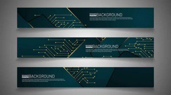 Vector material design banner background. Abstract creative concept of business modern graphic layout template. — Stock vektor