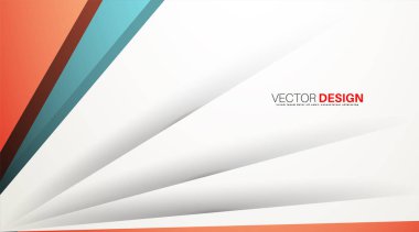 Vector material design background. The concept of creative abstract graphic layout