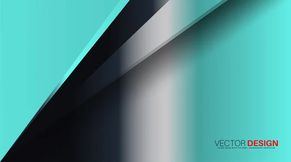 Vector materiaal ontwerp achtergrond. Het concept van creatieve abstracte grafische lay-out — Stockvector