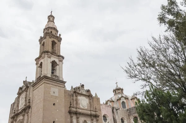 Parafia San Mateo Apostol, Huichapan, Hidalgo, Meksyk — Zdjęcie stockowe