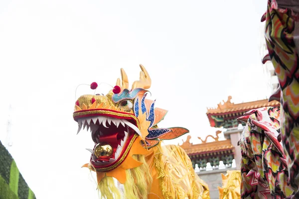 Dragones chinos en 2020 Celebraciones del Año Nuevo Chino — Foto de Stock